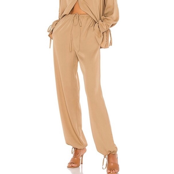 L Academie Tan Pants - Picture 1 of 8